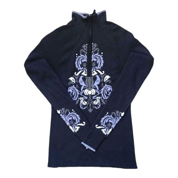 Athleta Stoked Half Zip Pull Over Sweater - Picture 1 of 5